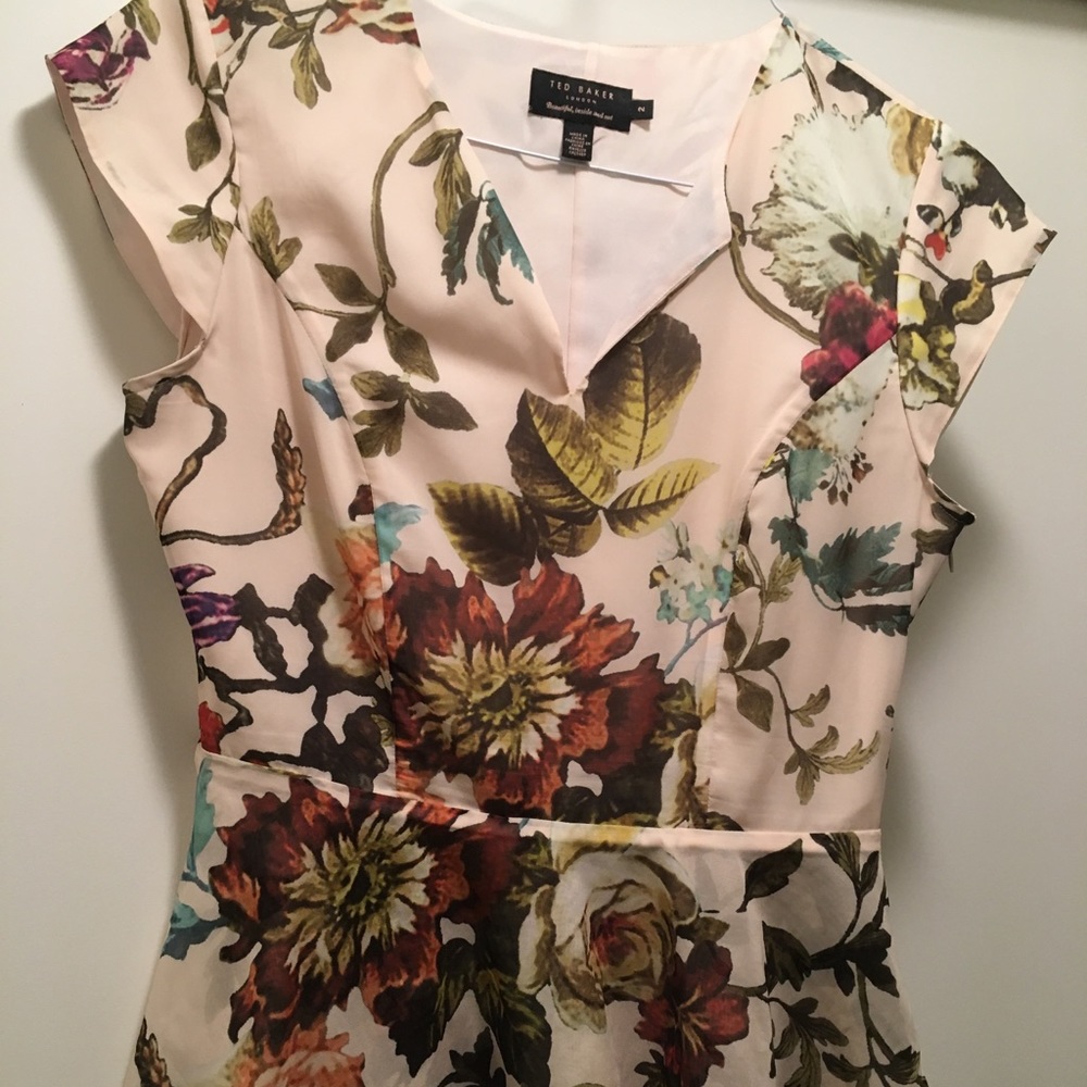Ted Baker floral blouse US size 8